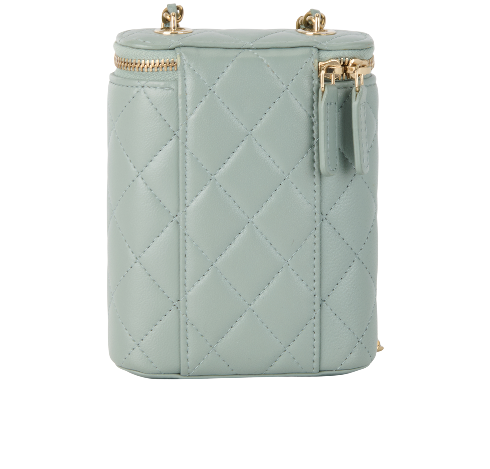 Vanity Crossbody, &pound;1,800, Handbags, Green, Leather, Back view
